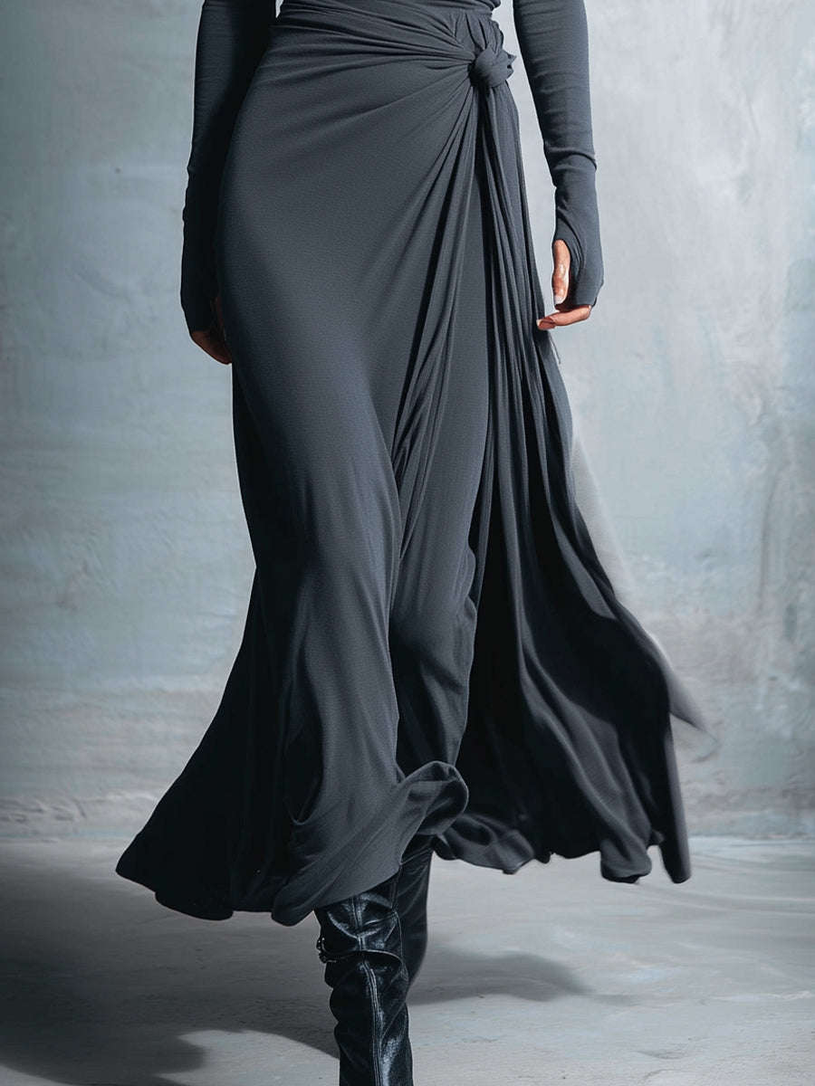 Trendé™ | Corina Maxikleid mit Wickeldetail