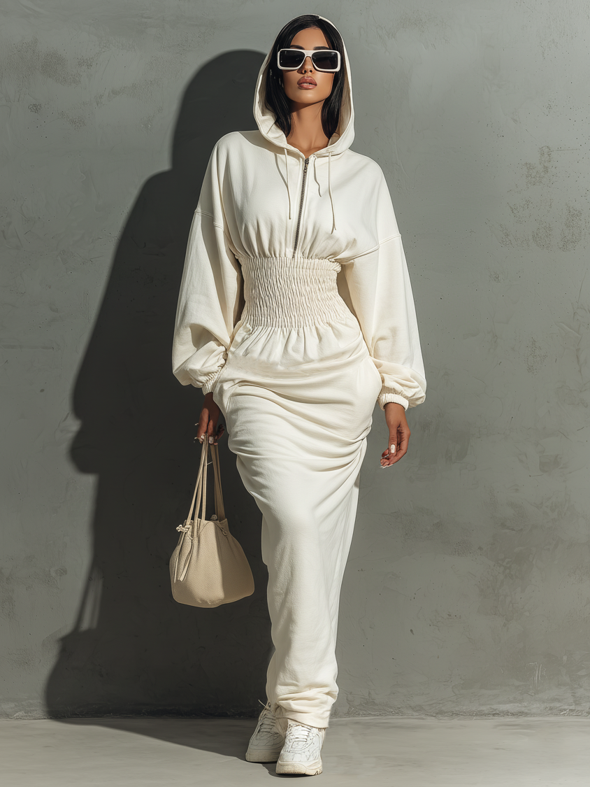 Trendé™ | Imelda Maxikleid mit betonter Taille und minimalistischem Stil