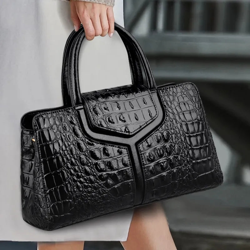 Trendé™ | Crock Ledertasche mit zeitloser Eleganz