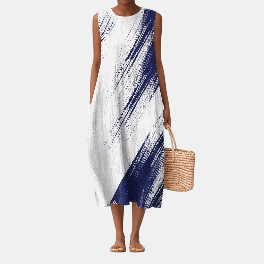 Trendé™ | Elin Elegantes Midi-Kleid für den Alltag