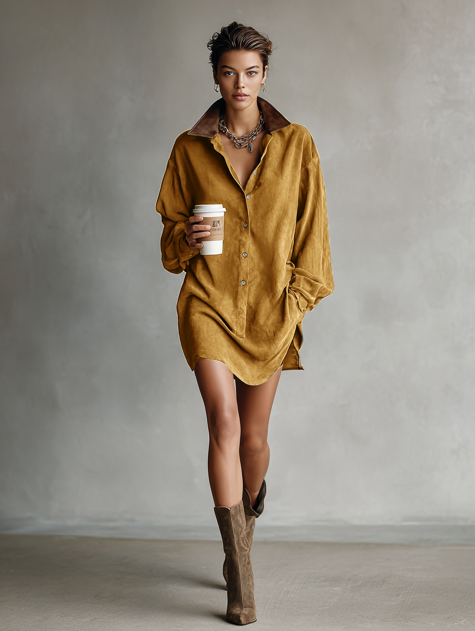 Trendé™ | Greta Minikleid mit lockerer Passform