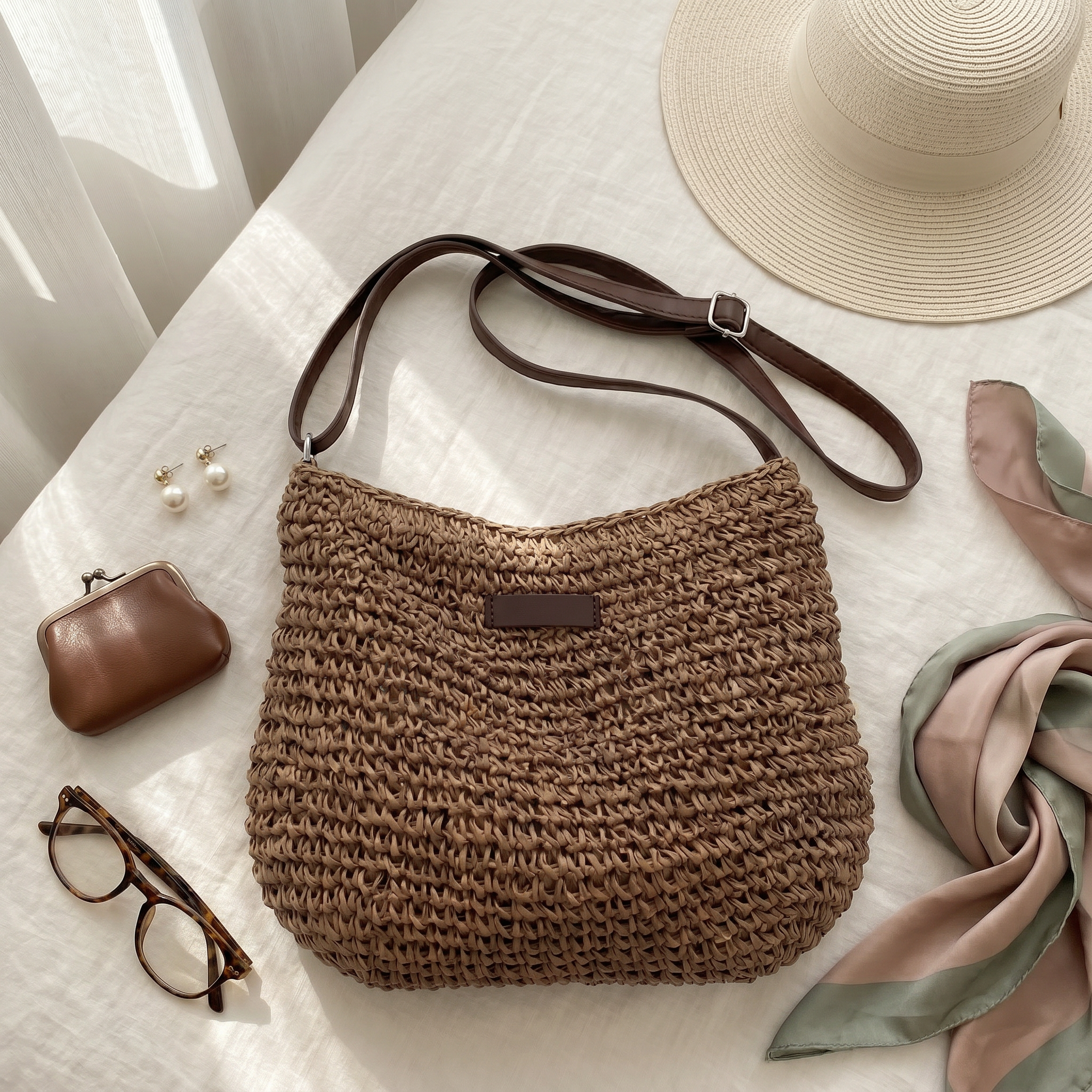 Trendé™ | Simona Stilvolle geflochtene Tasche