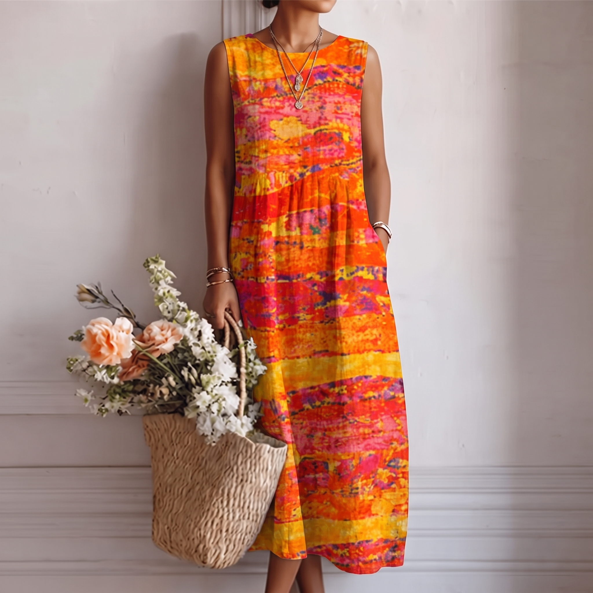 Trendé™ | Laura Midi-Kleid für den Alltag