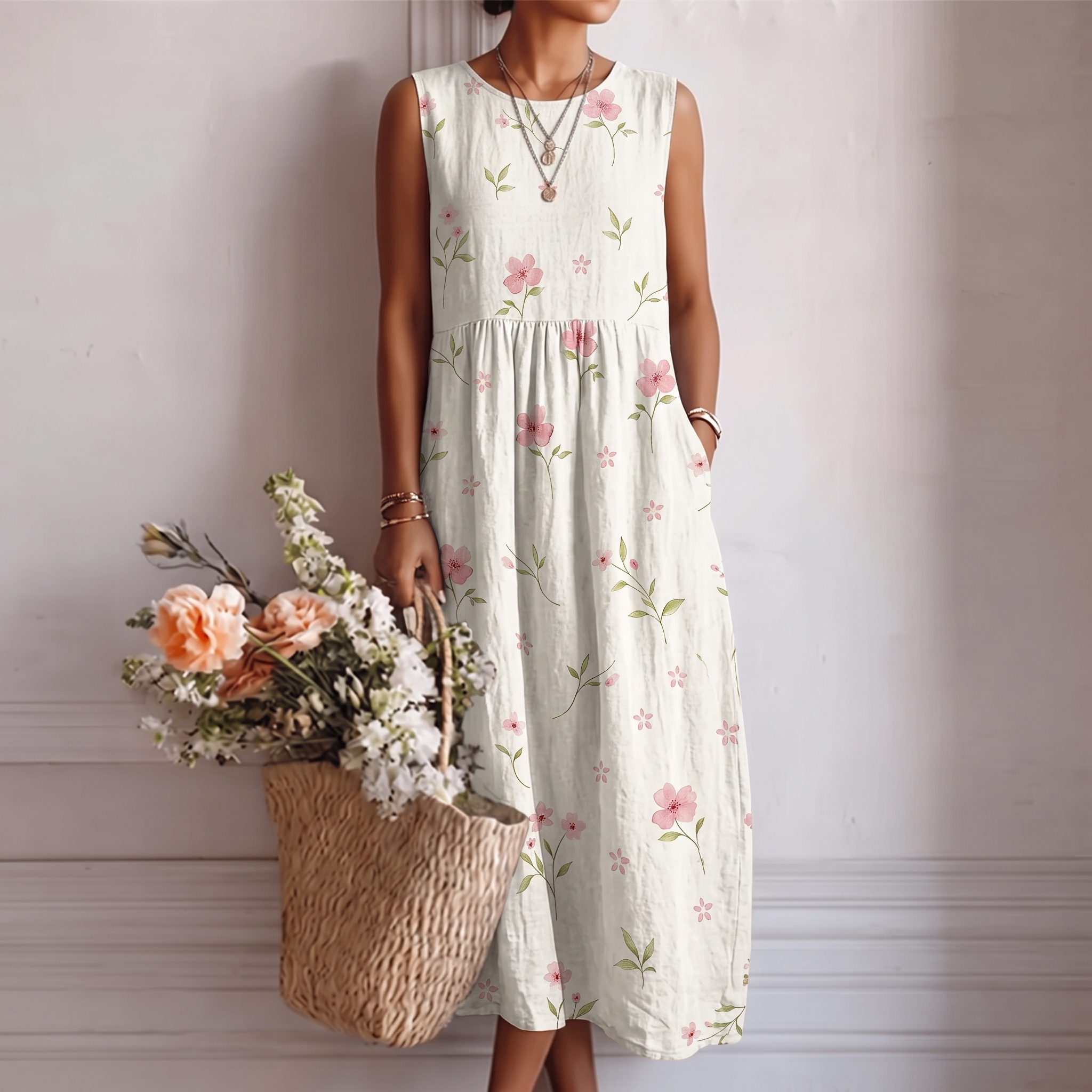 Trendé™ | Ellie Midi-Kleid für den Alltag