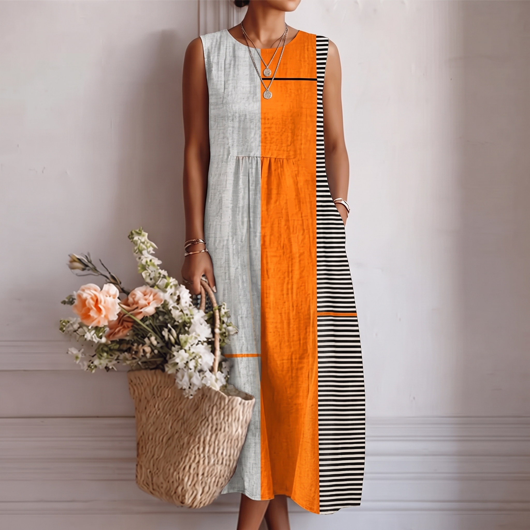 Trendé™ | Clara Midi-Kleid für den Alltag