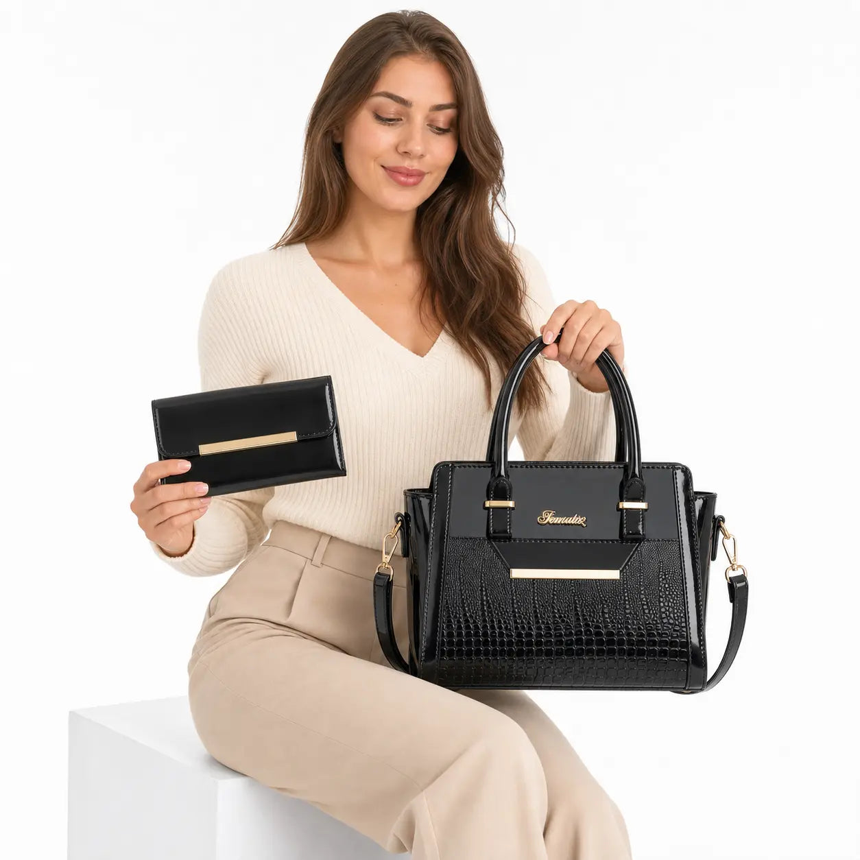 Trendé™ | Cror Taschen-Set mit praktischen Begleitern