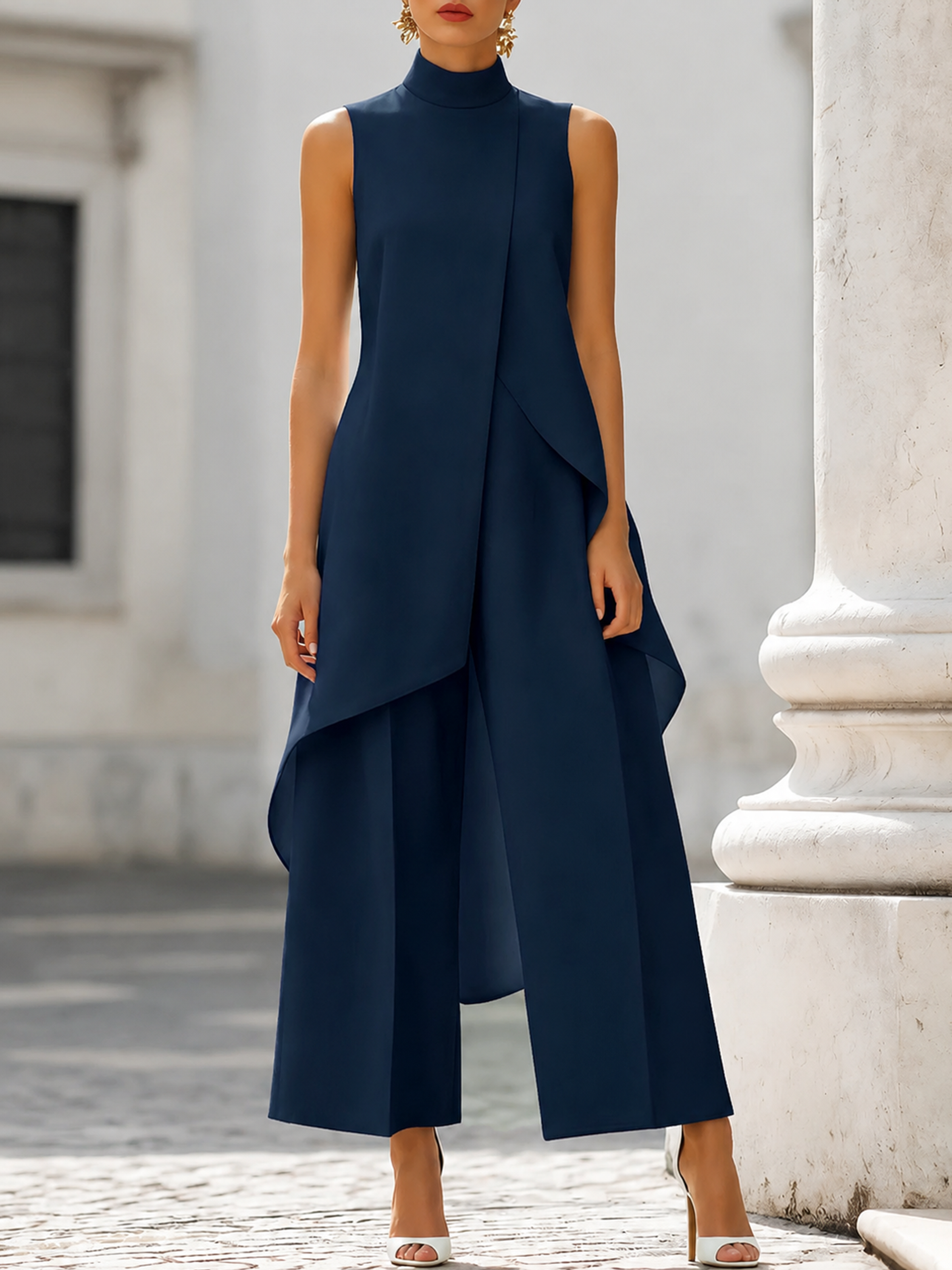 Trendé™ | Martina Weit geschnittenes Kleid mit elegantem Fall