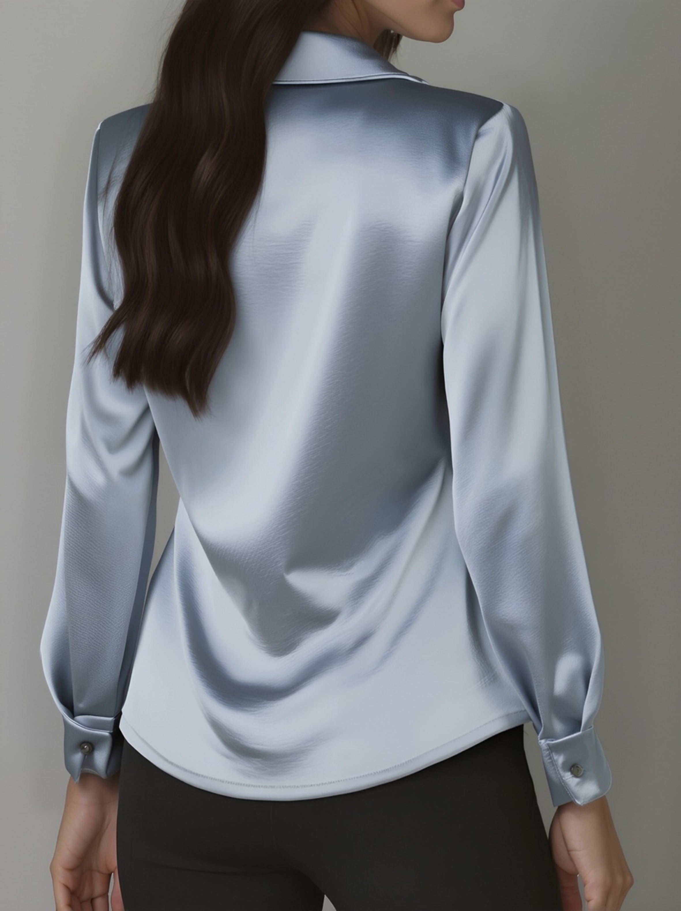 Trendé™ | Vivienne Elegante Satinbluse
