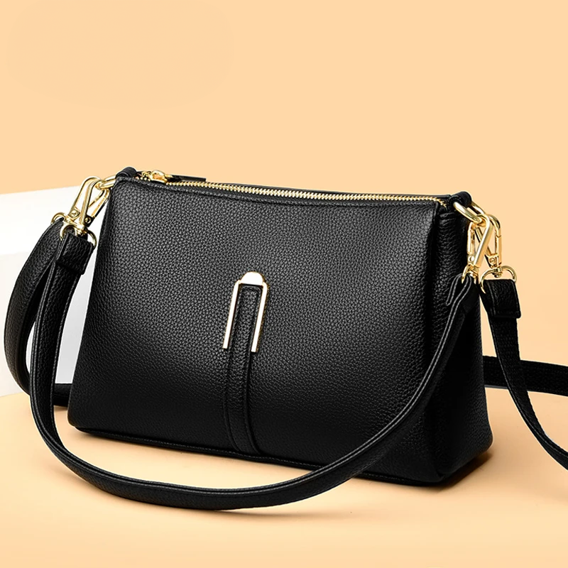 Trendé™ | Talia53113 Kleine Ledertasche mit elegantem Design