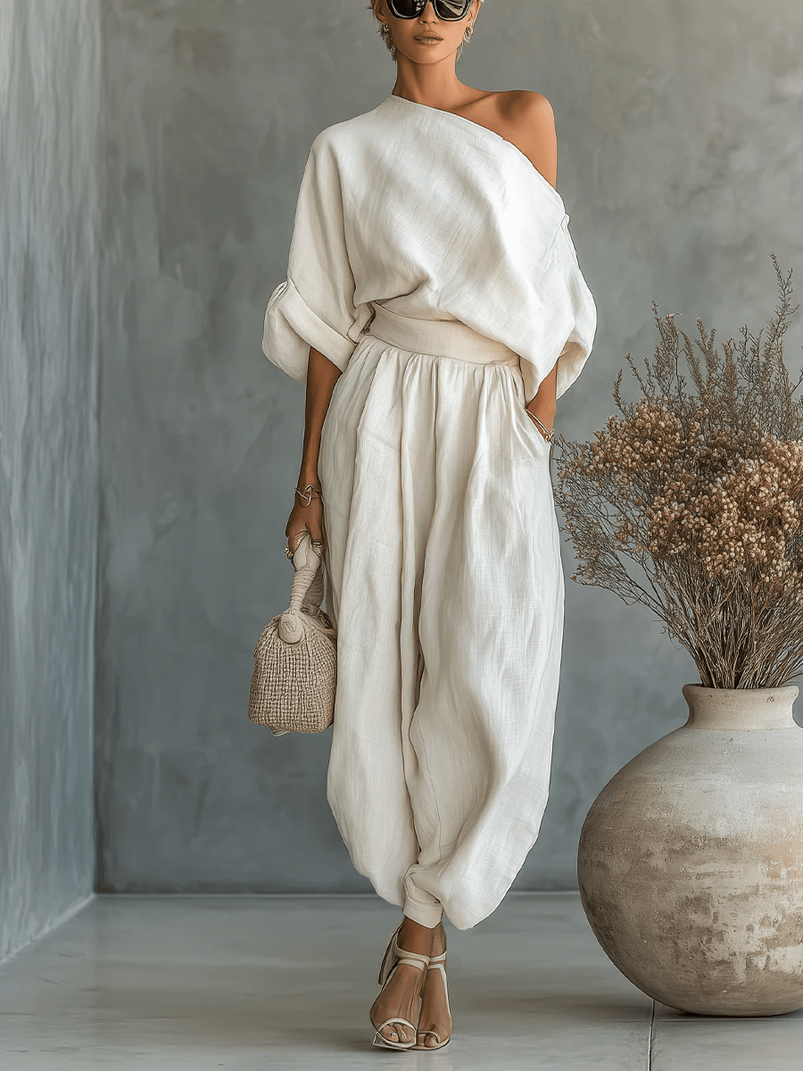Trendé™ | Sylvie Bardot-Set mit schulterfreiem Oberteil