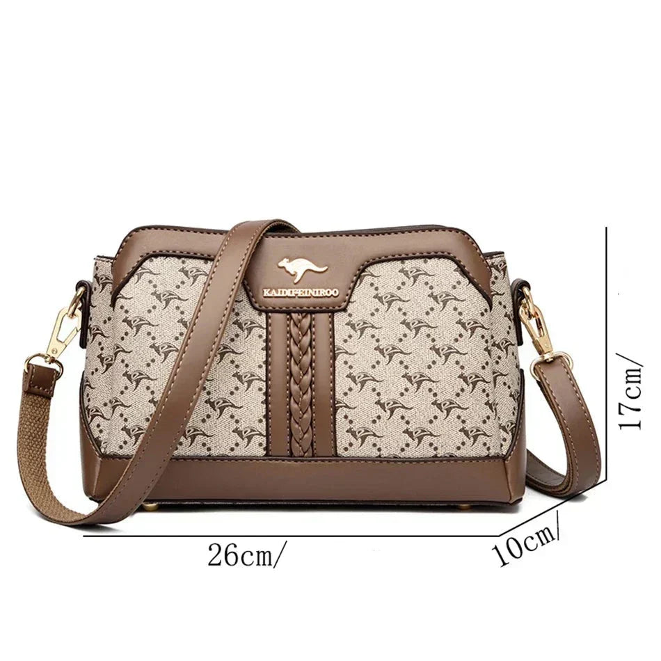 Trendé™ | Sofia51111 Ledertasche mit zeitloser Eleganz
