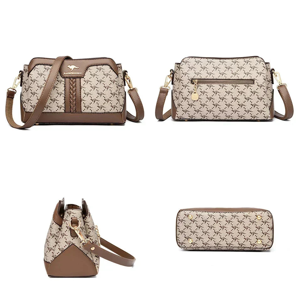 Trendé™ | Sofia51111 Ledertasche mit zeitloser Eleganz