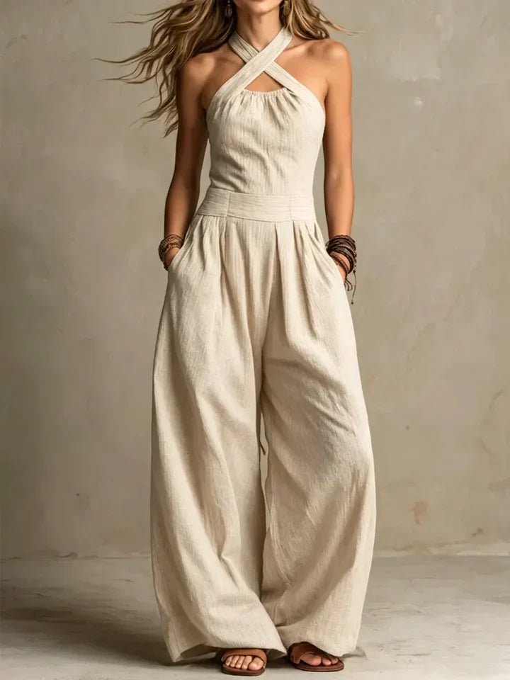 Trendé™ | Bianca Jumpsuit mit elegantem Wickelausschnitt