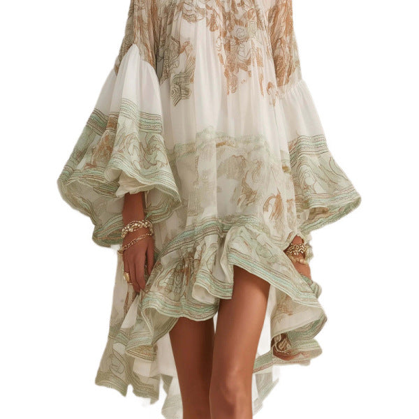 Ladina - Rüschenkleid