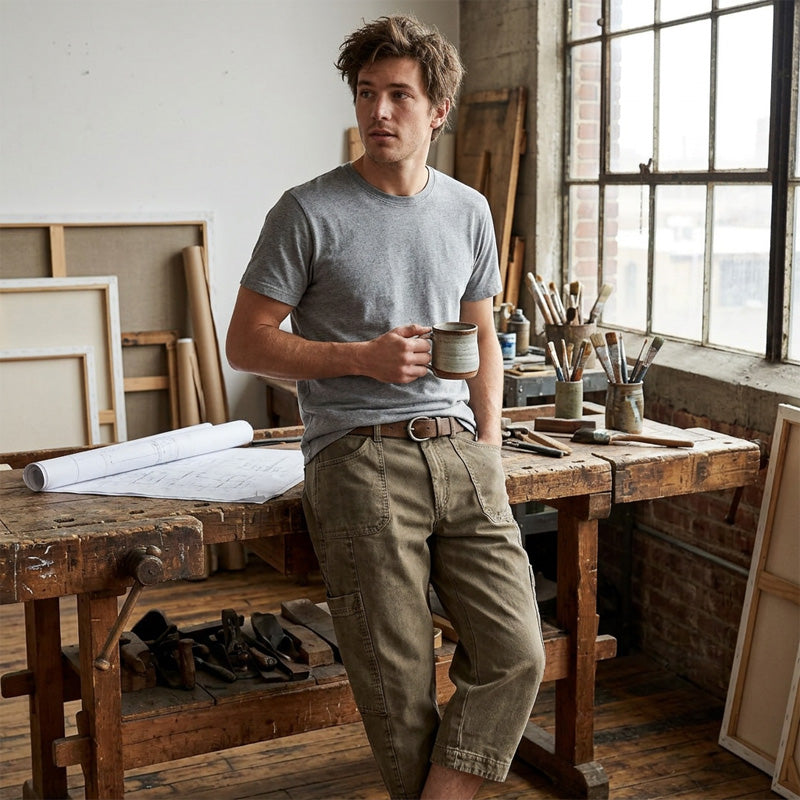 Trendé™ | Kaia Cargo-Capri-Hose mit praktischen Taschen