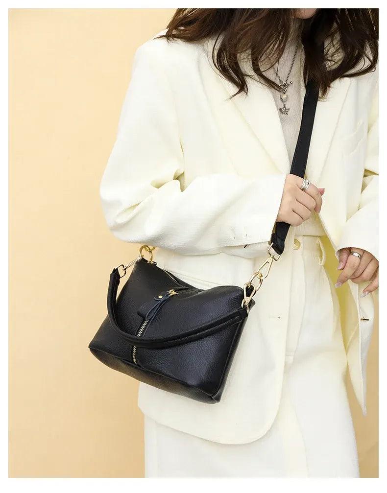 Trendé™ | Tatiana Ledertasche mit zeitloser Eleganz