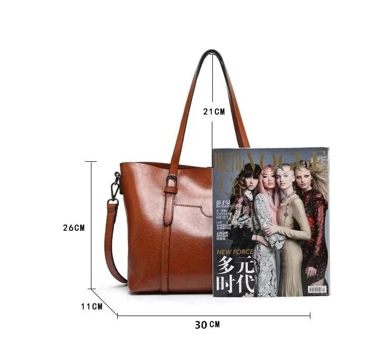 Trendé™ | Mother Ledertasche mit zeitloser Eleganz