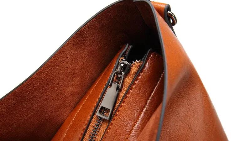 Trendé™ | Mother Ledertasche mit zeitloser Eleganz