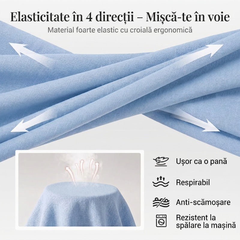 Trendé™ | Vivienne Vintage-inspiriertes Hemdkleid mit langen Ärmeln