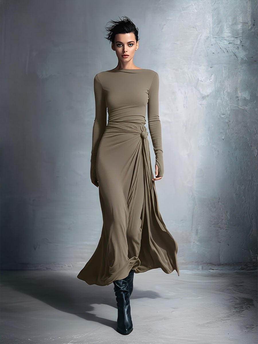 Trendé™ | Corina Maxikleid mit Wickeldetail